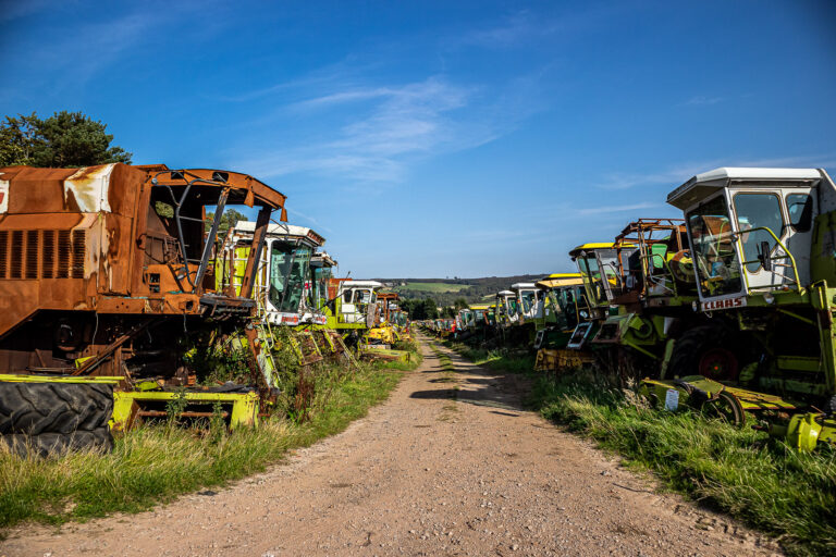 Combine Harvester Graveyard